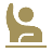 icon of a person waving